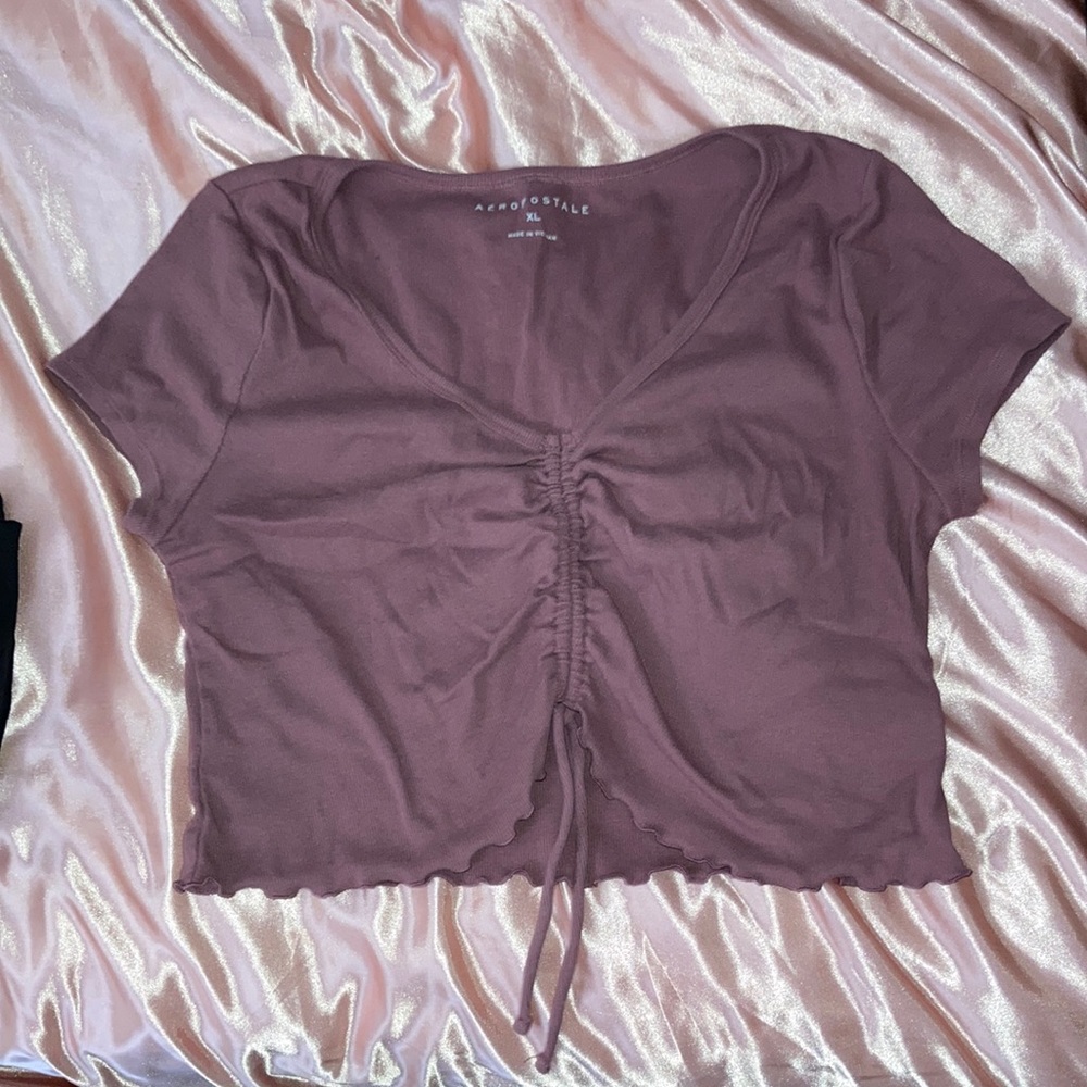 Cinch Front Crop Too